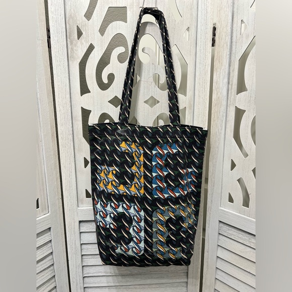 Tory Burch Small Canvas Tote Bag - Picture 1 of 8